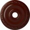Ekena Millwork Jackson Ceiling Medallion (Fits Canopies up to 5 1/8"), 20"OD x 3 5/8"ID x 1"P, Brushed Mahogany CM20JABMF - alternate 1